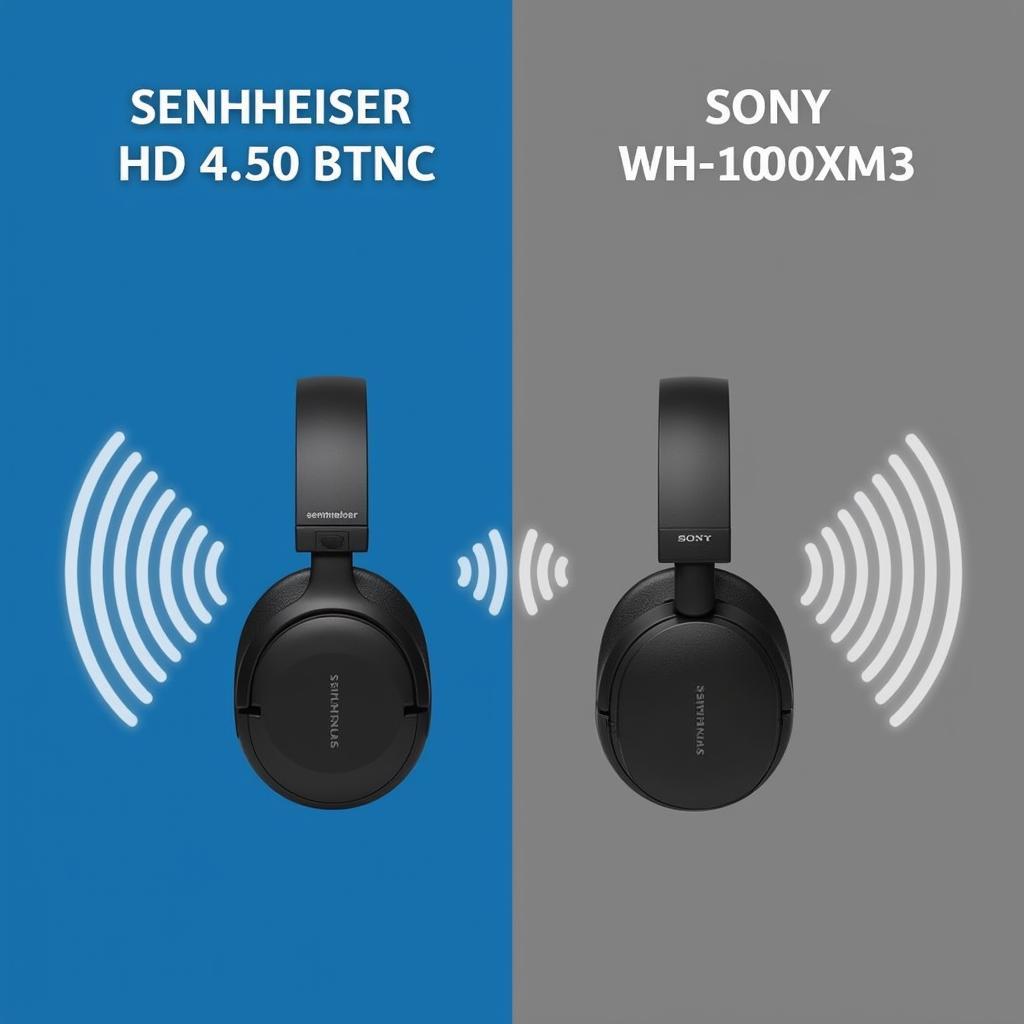 So sánh chất âm Sennheiser HD 4.50 BTNC vs Sony WH-1000XM3