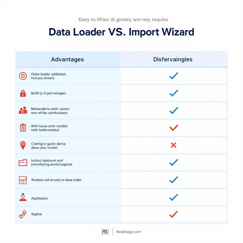 So sánh Data Loader và Import Wizard