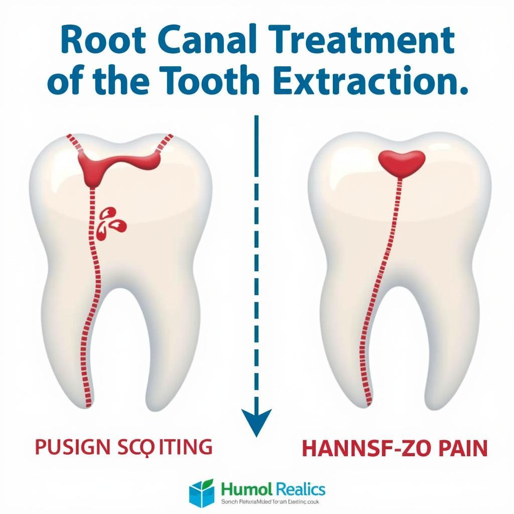 So sánh đau nhổ răng và điều trị tủy răng