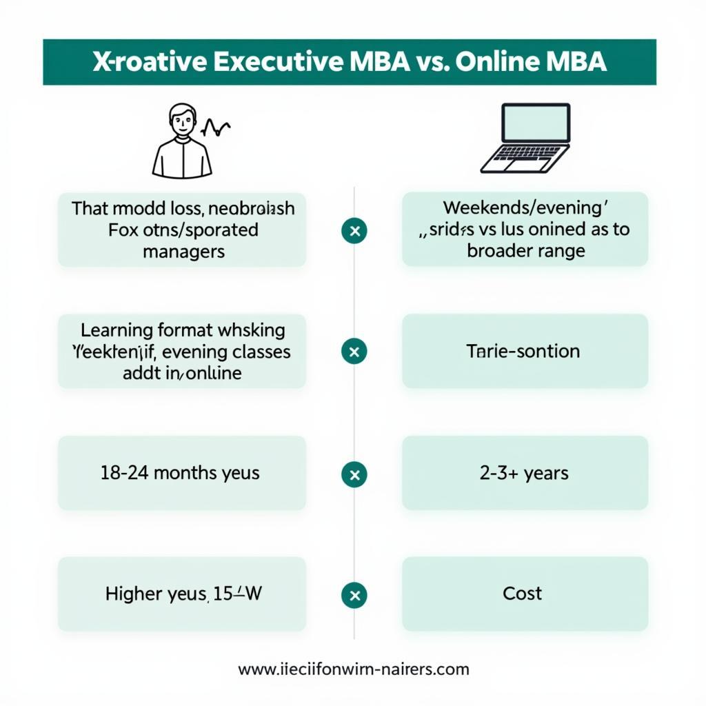 So sánh Executive MBA và Online MBA