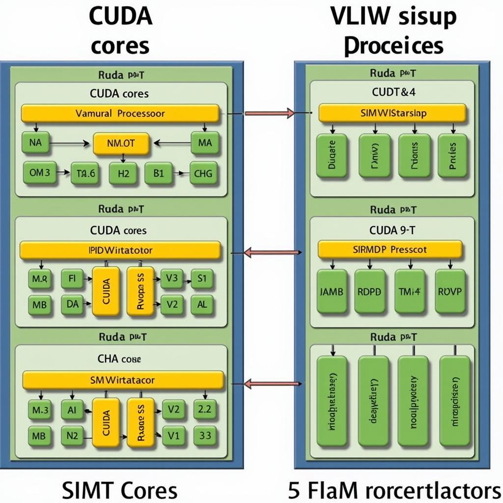 So sánh Kiến trúc CUDA và Stream Processor