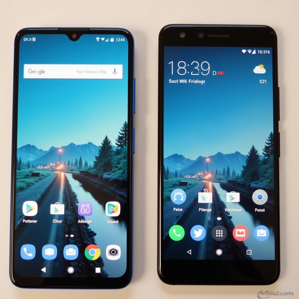 So sánh phần mềm Mi5X và Mi A1