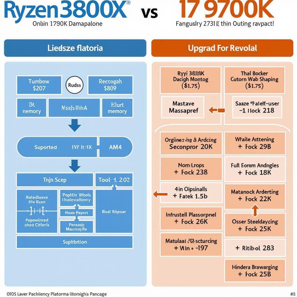 So sánh nền tảng của Ryzen 3800X và i7 9700K