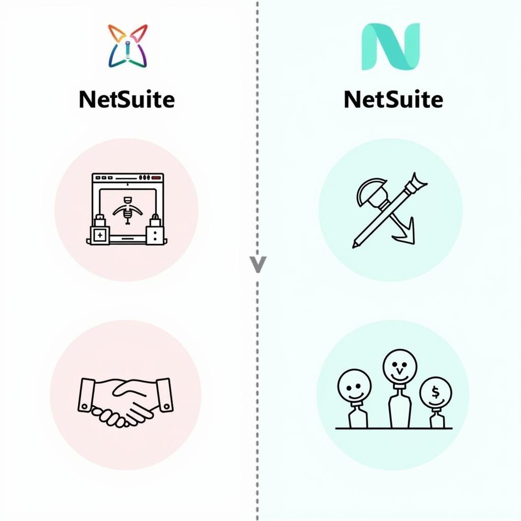 So sánh Xero và NetSuite: Đối Tượng Sử Dụng