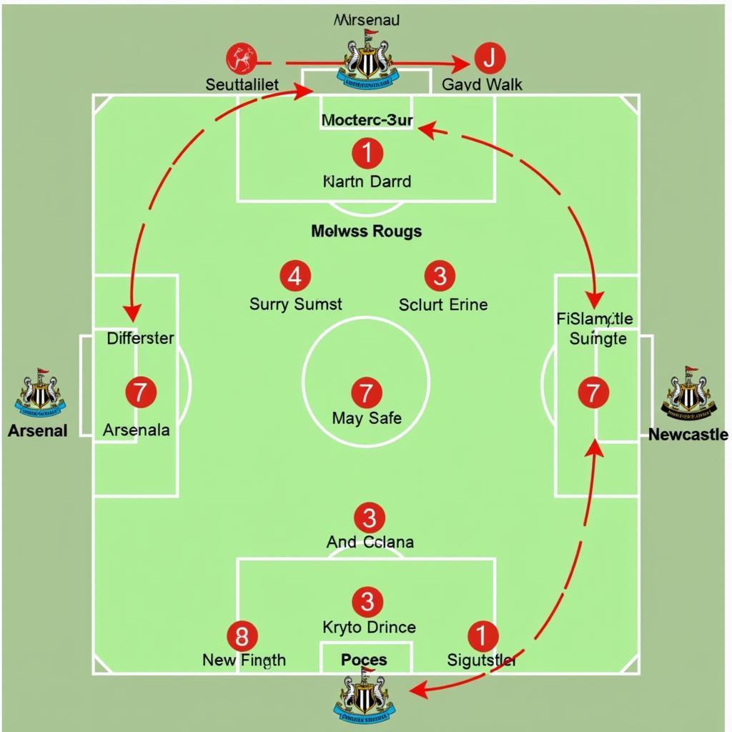 Phân tích chiến thuật Arsenal vs New