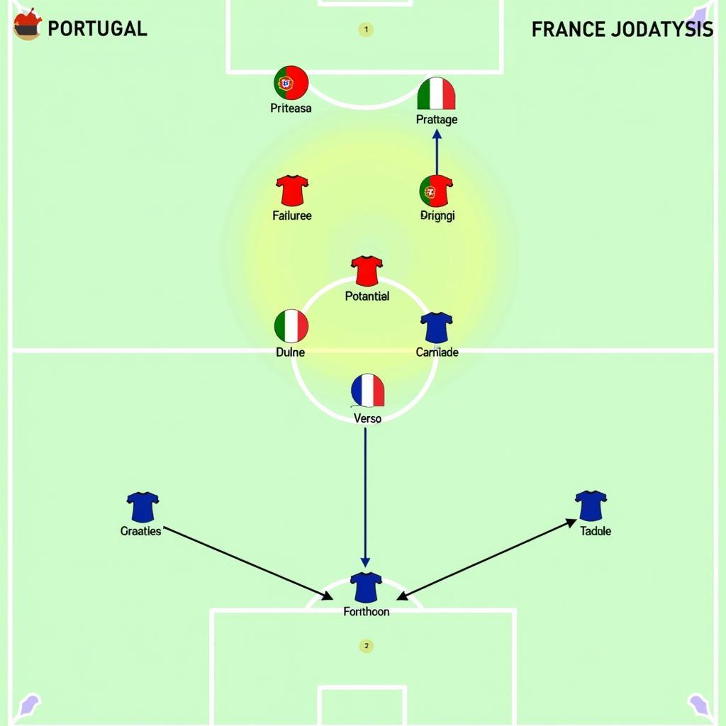 Soi kèo Bồ Đào Nha vs Pháp: Chiến thuật dự kiến