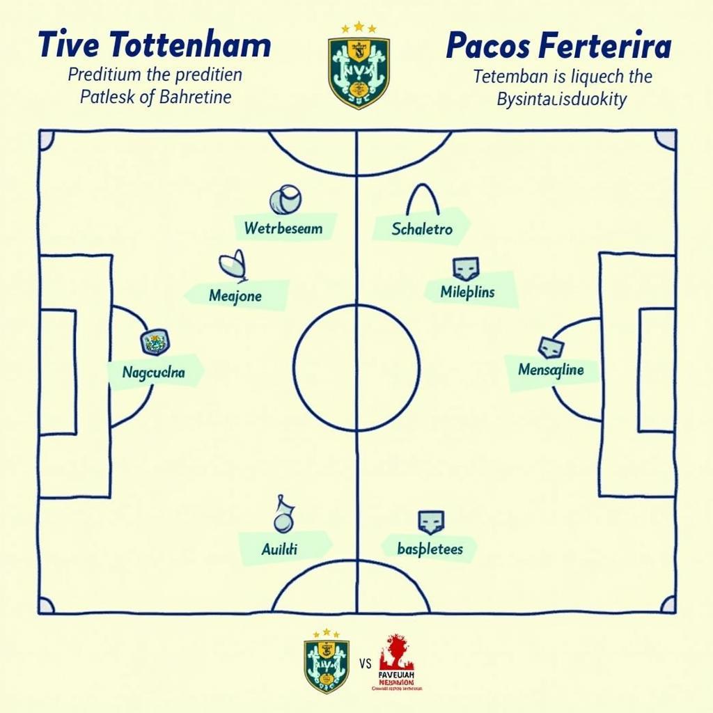 Chiến thuật Tottenham vs Pacos Ferreira