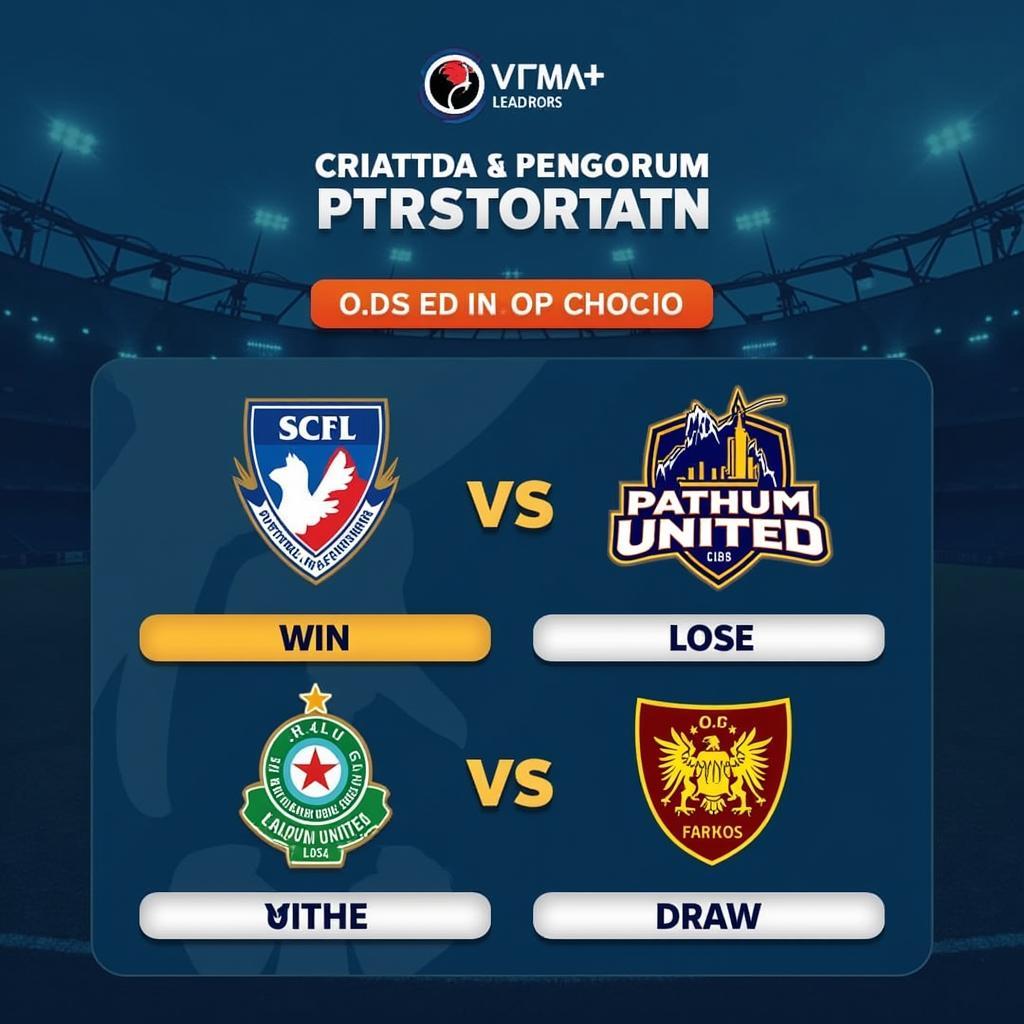 Soi kèo trận đấu giữa Viettel và Pathum United