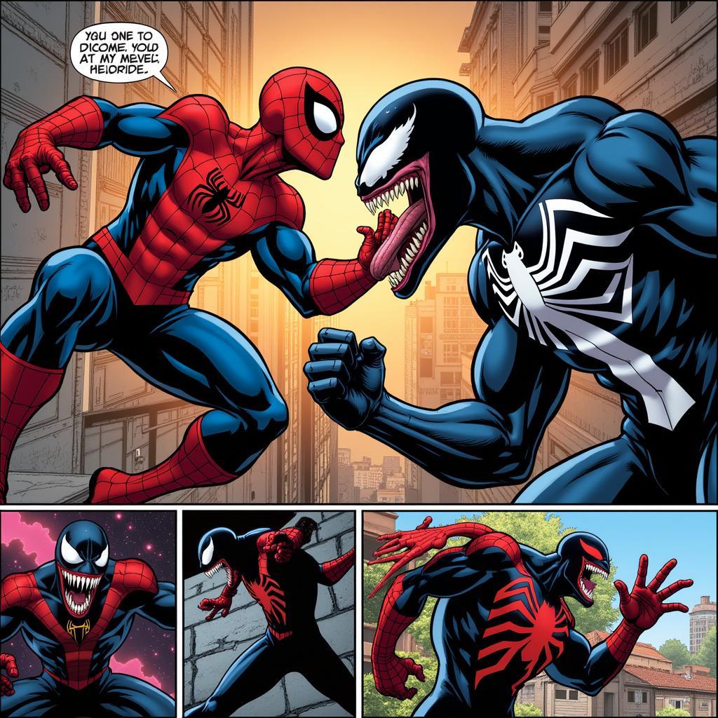 Những cuộc đối đầu đáng nhớ giữa Spiderman vs Venom