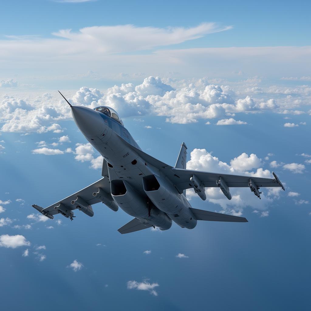 Su-27 demonstrating its high maneuverability