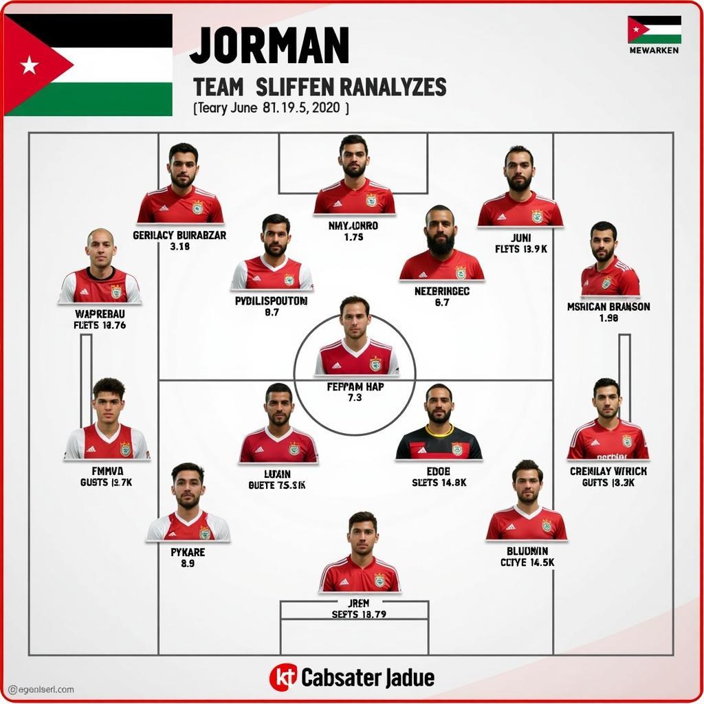 Sức mạnh của Đội tuyển Jordan