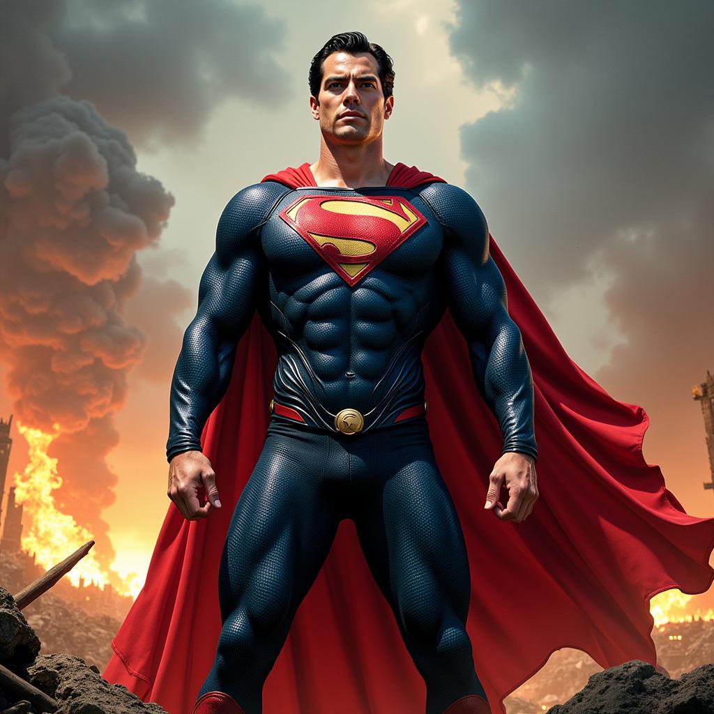 Superman thể hiện ý chí kiên cường trong Doomsday Clock