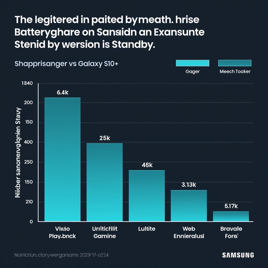 Thời lượng pin S10+ Snapdragon vs Exynos