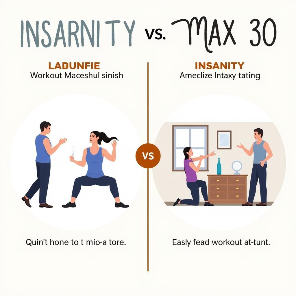 So sánh tính linh hoạt và khả năng tuân thủ giữa Insanity và Insanity Max 30