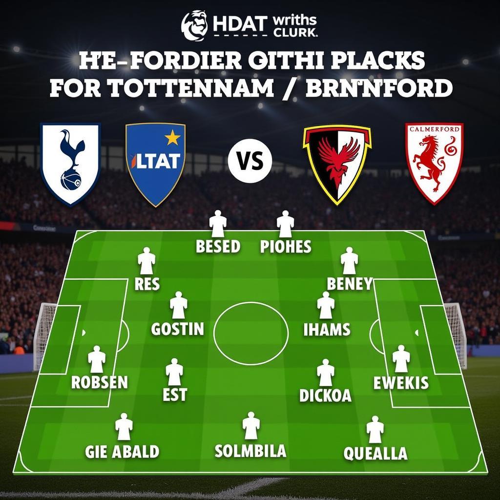 Đội hình ra sân dự kiến Tottenham vs Brentford