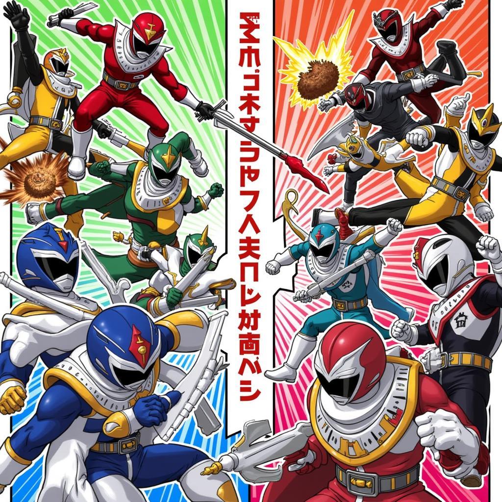 Trận chiến mãn nhãn giữa Boukenger và các đội Super Sentai