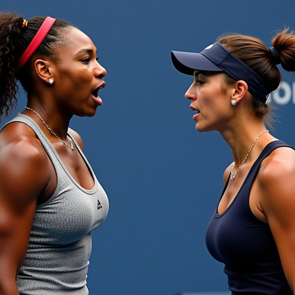 Trận đấu kinh điển Australian Open 2019 giữa Serena Williams và Simona Halep