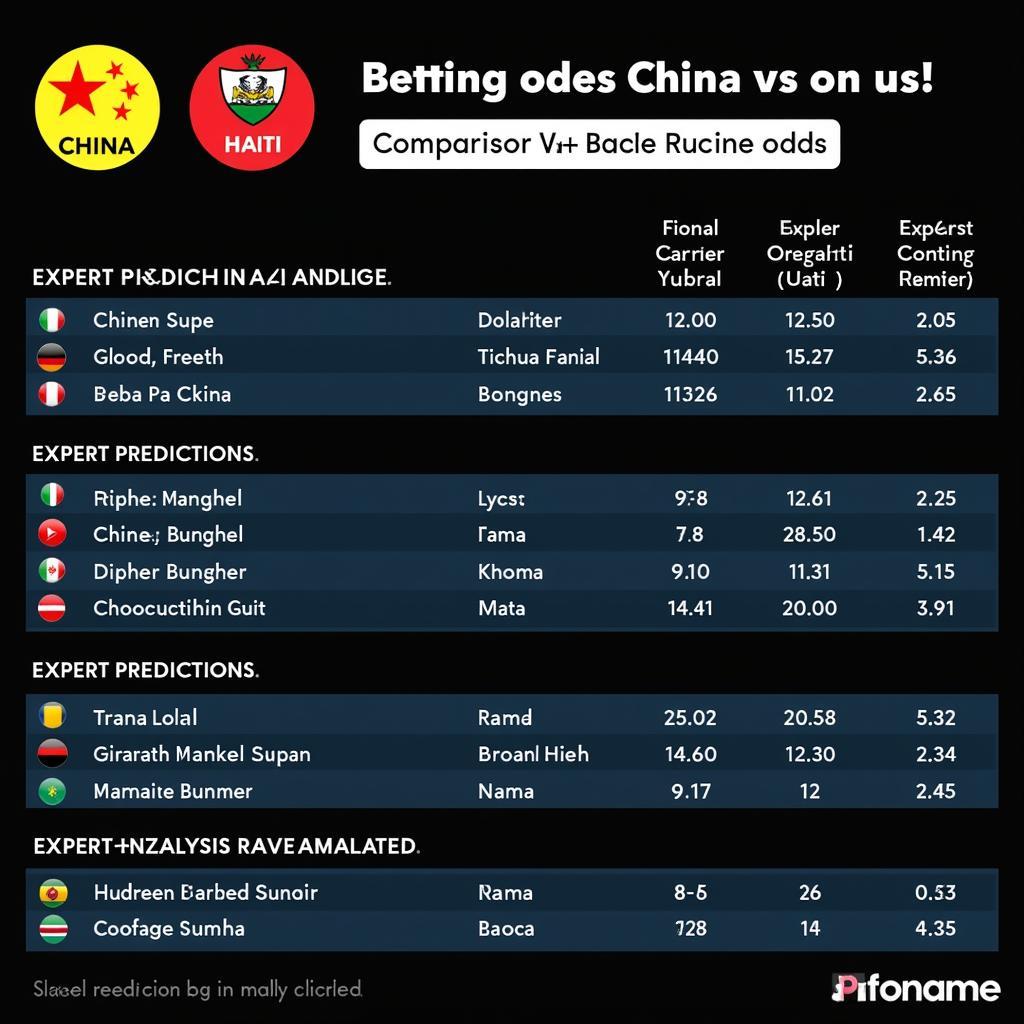 Soi kèo Trung Quốc vs Haiti