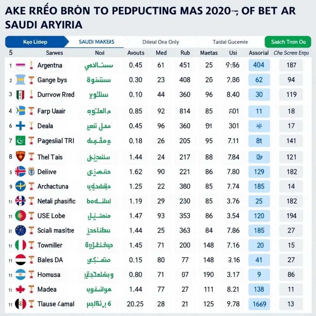 Tỷ lệ kèo Argentina vs Ả Rập Xê Út và dự đoán kết quả