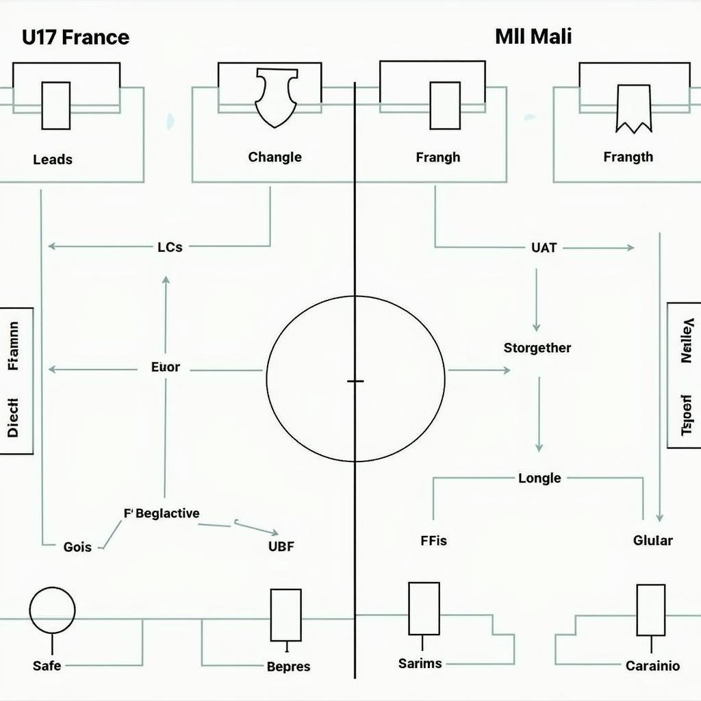 Chiến thuật của U17 Pháp và U17 Mali