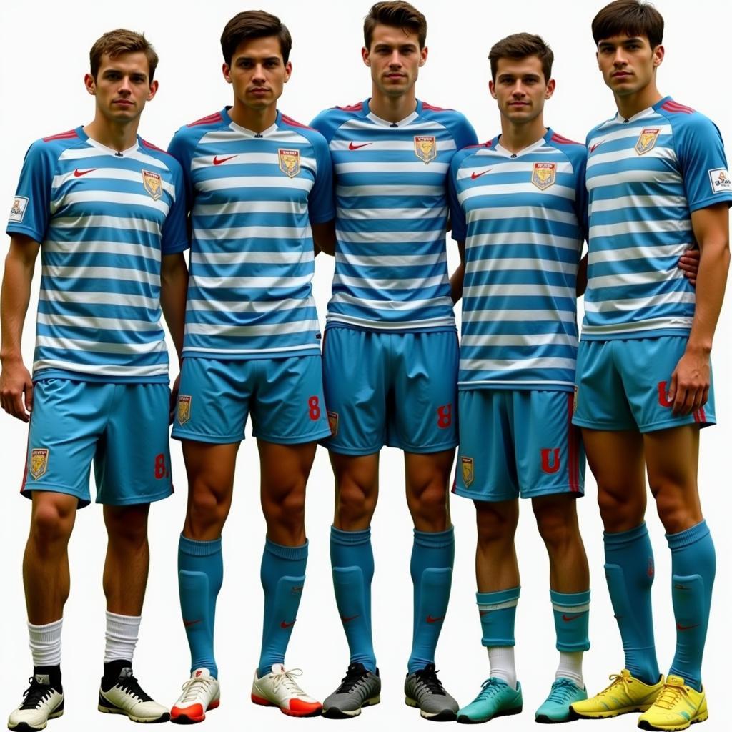 U17 Uzbekistan thể hình vượt trội