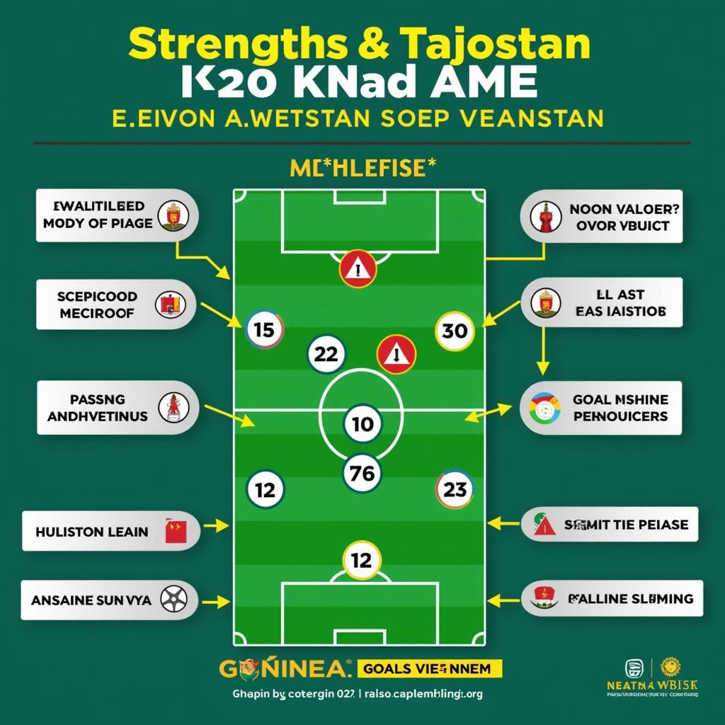 Điểm mạnh và điểm yếu của U23 Việt Nam và Tajikistan