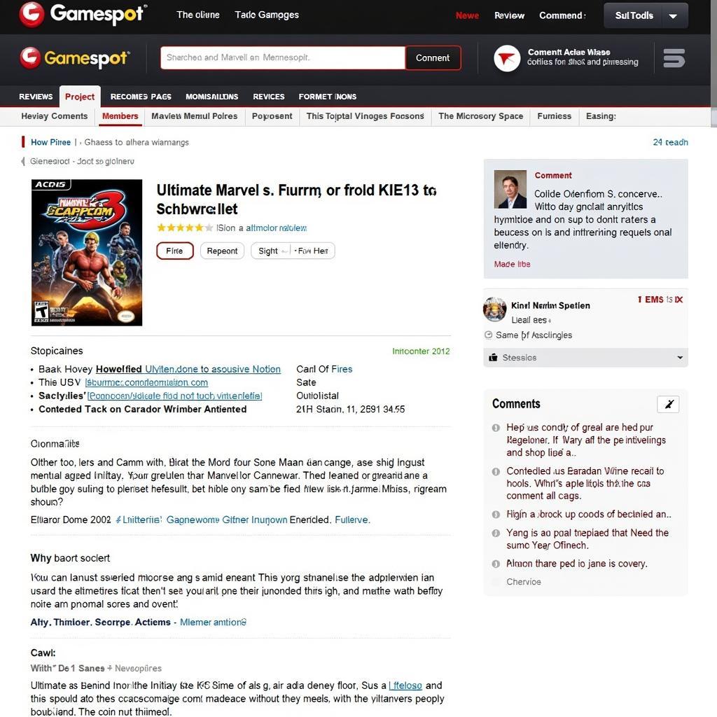 Ultimate Marvel vs. Capcom 3 Gamespot Review Image