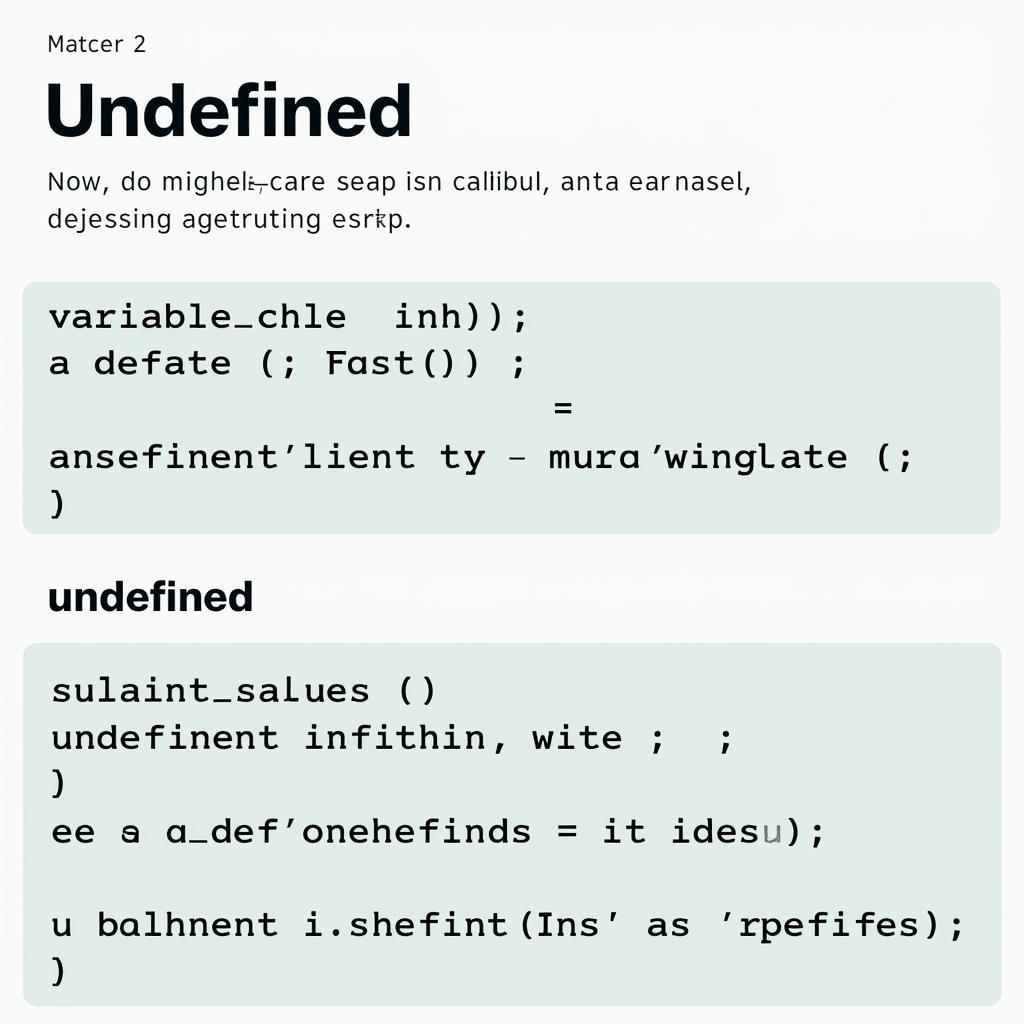 Undefined trong JavaScript: Giải Thích Chi Tiết