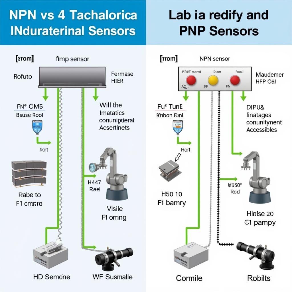 Ứng Dụng Của Cảm Biến NPN và PNP trong Công Nghiệp