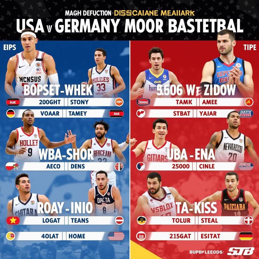 USA vs. Germany Basketball Stats: Key Player Comparison