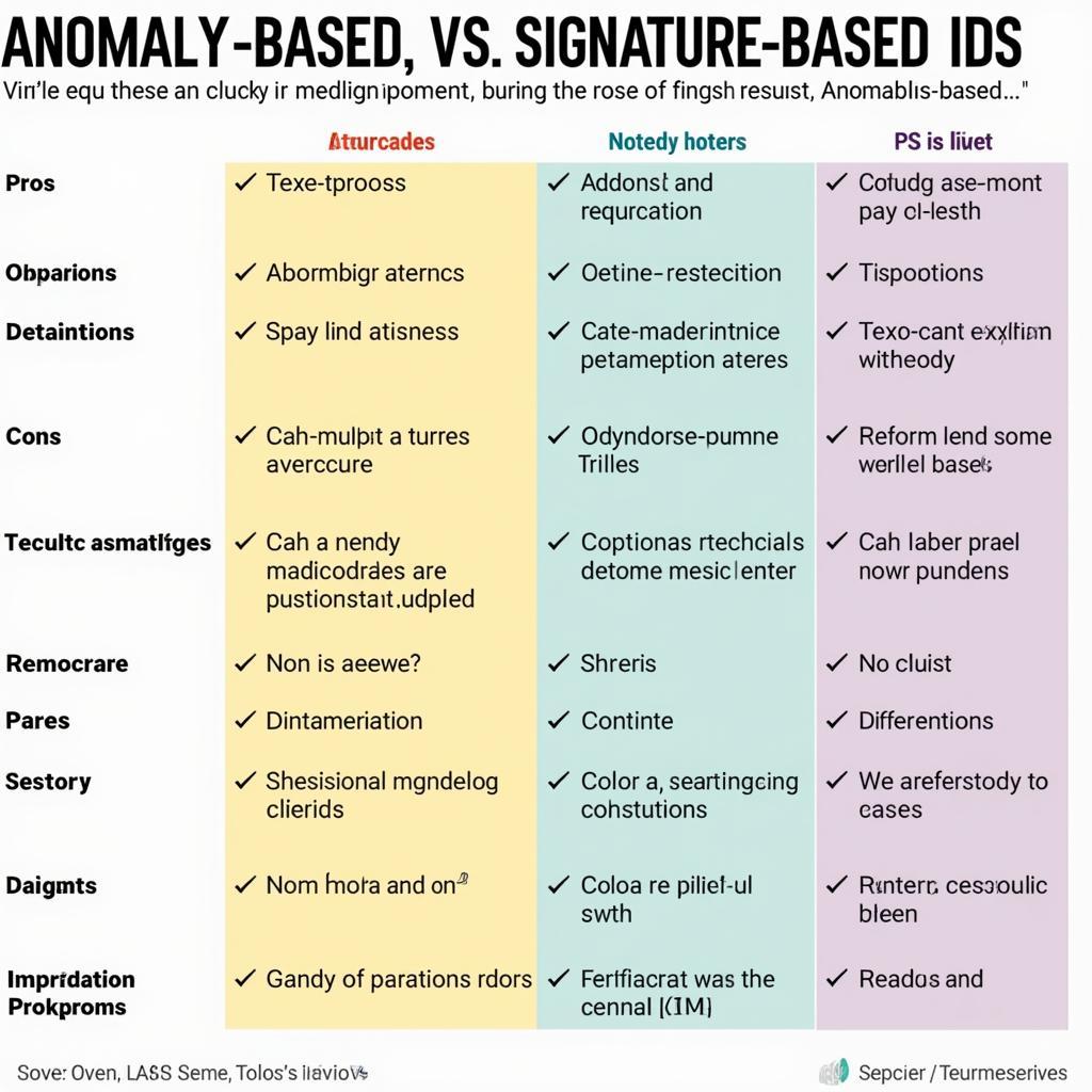 Ưu nhược điểm của Anomaly Based IDS và Signature Based IDS