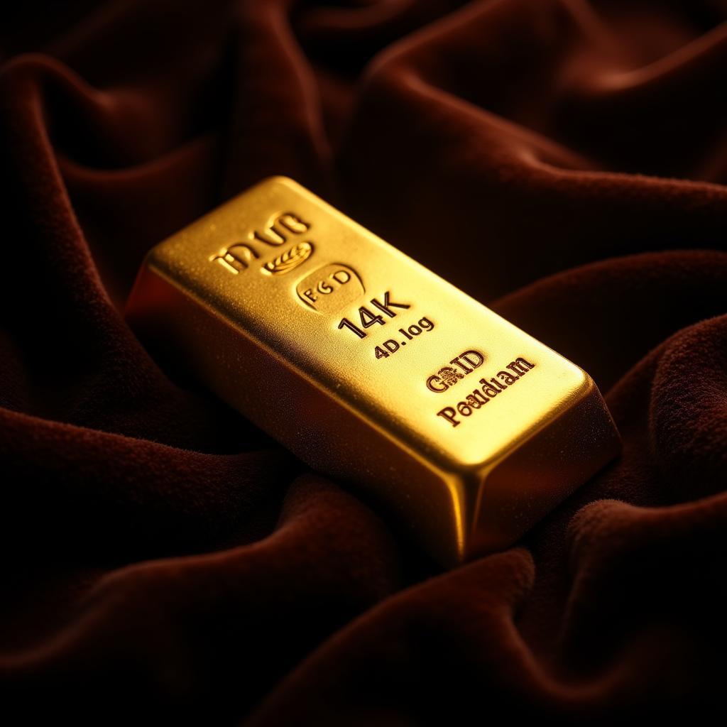 Hình ảnh Vàng Nguyên Khối Solid Gold