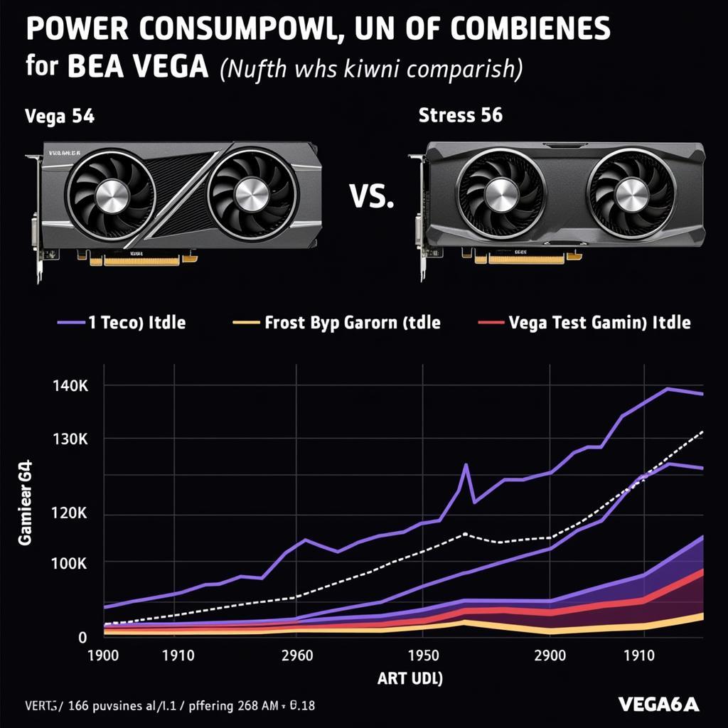 So sánh mức tiêu thụ điện của Vega 64 và Vega 56