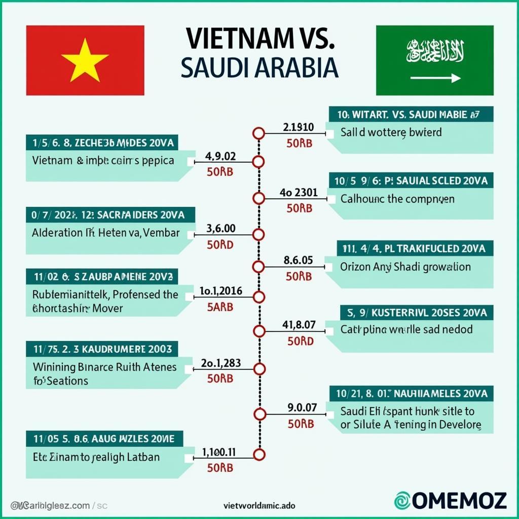 Lịch sử đối đầu Việt Nam - Saudi Arabia