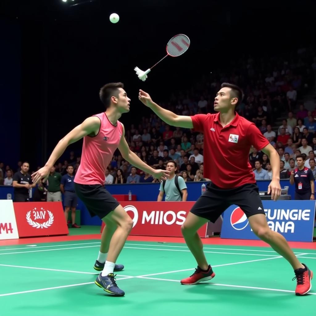 Trận đấu kinh điển giữa Viktor Axelsen và Lin Dan