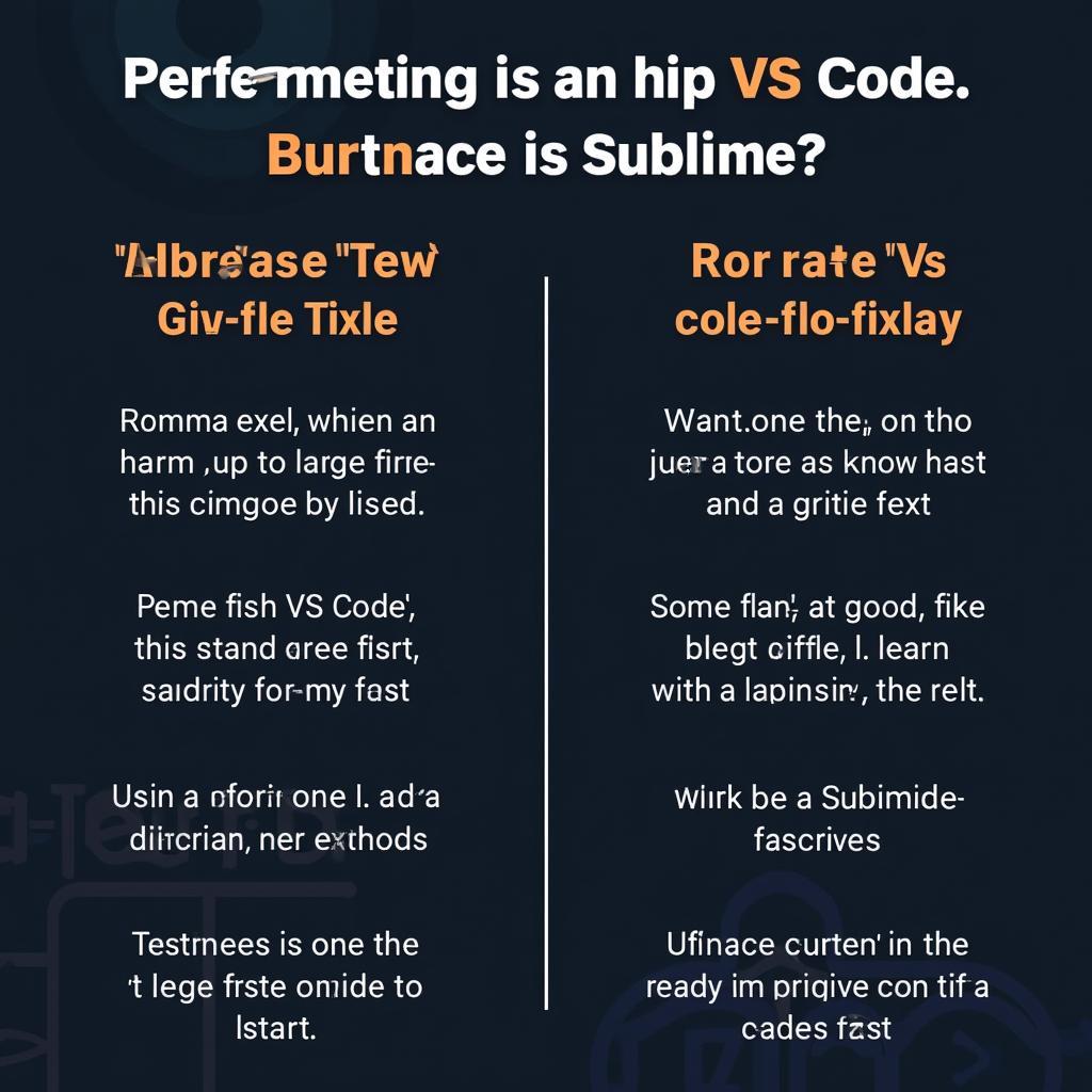 So sánh hiệu năng giữa VS Code và Sublime Text