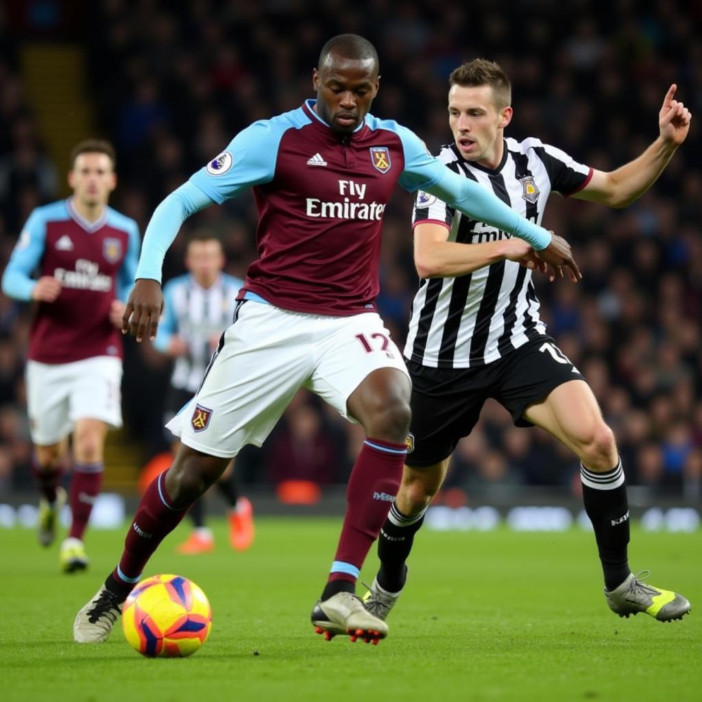 West Ham và Newcastle đối đầu kịch tính