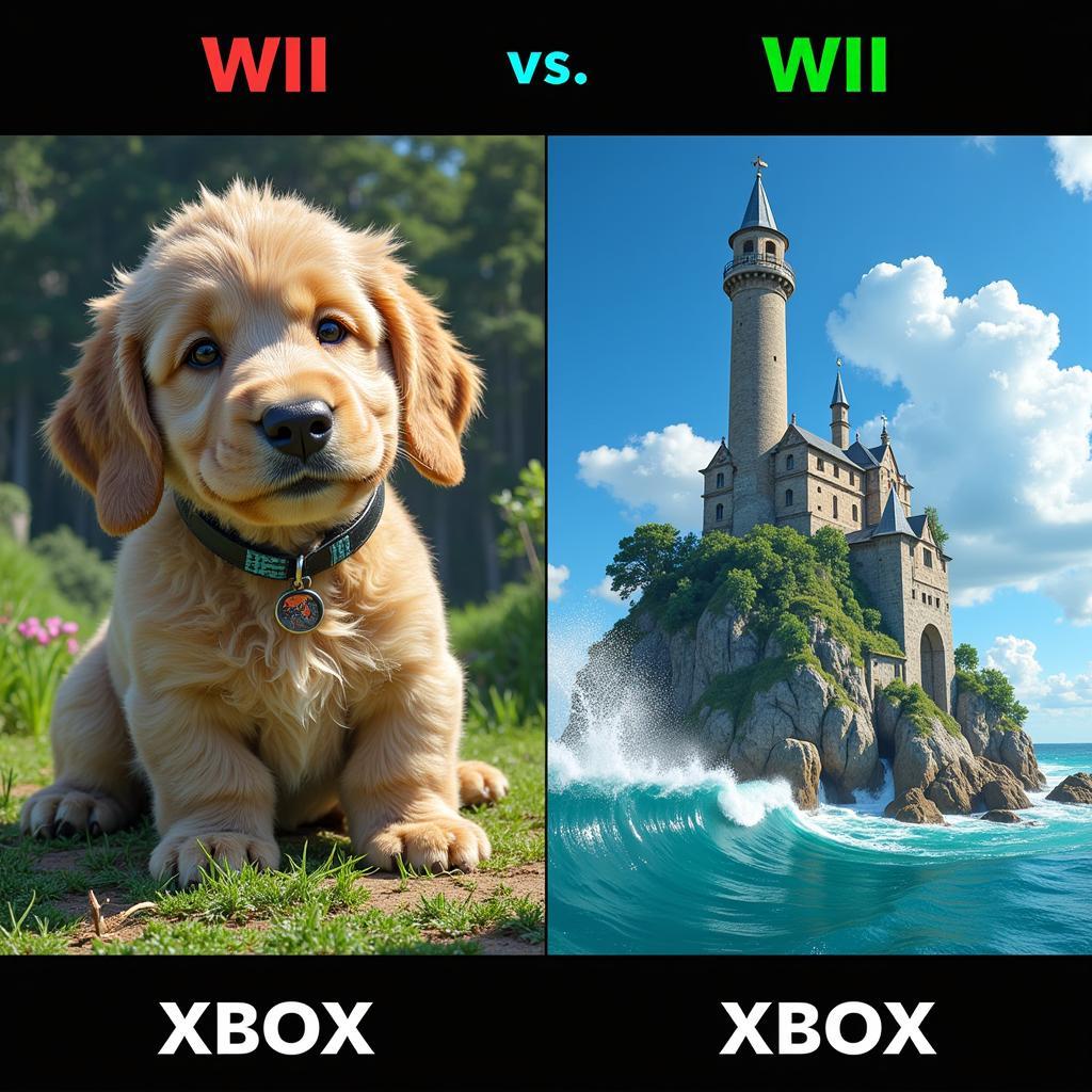 So sánh đồ họa Wii và Xbox