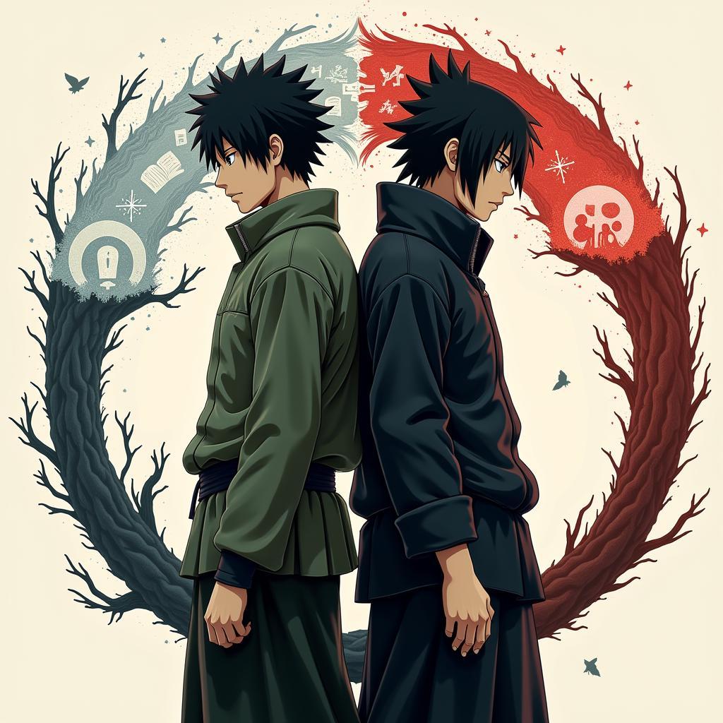 Ý nghĩa trận đấu Sasuke và Danzo