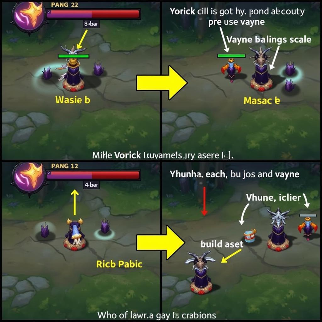 Chiến thuật và cách chơi Yorick vs Vayne