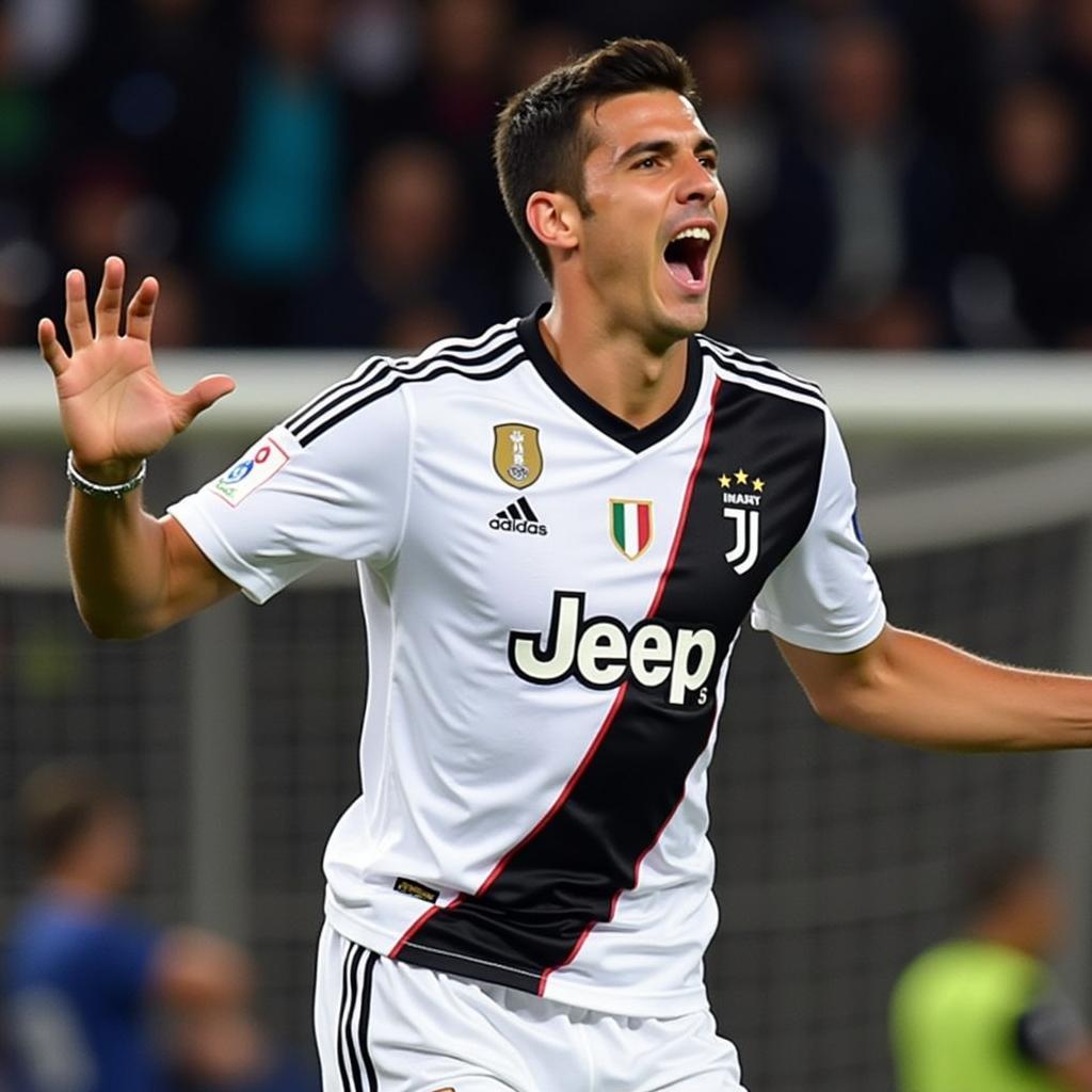 Alvaro Morata Ghi Bàn Gỡ Hòa cho Juventus