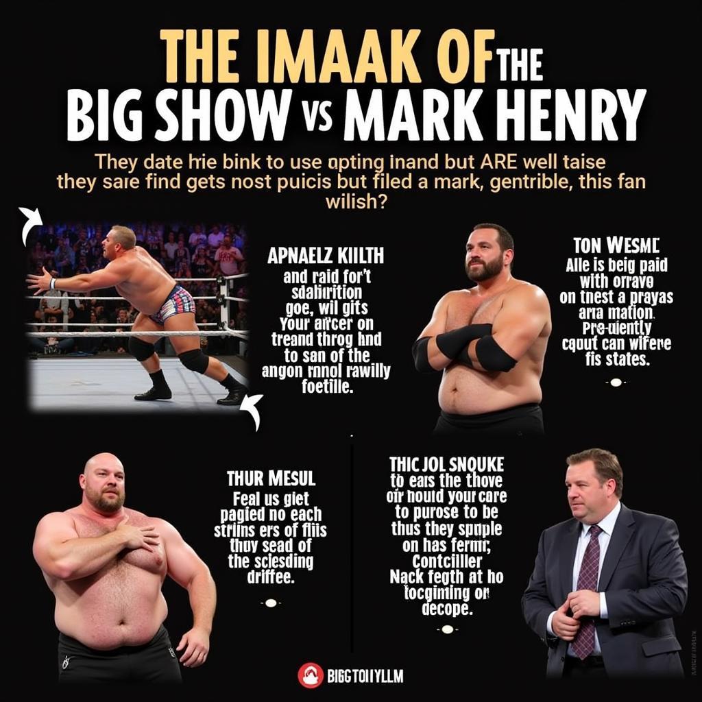 Ảnh hưởng của trận đấu Big Show vs Mark Henry