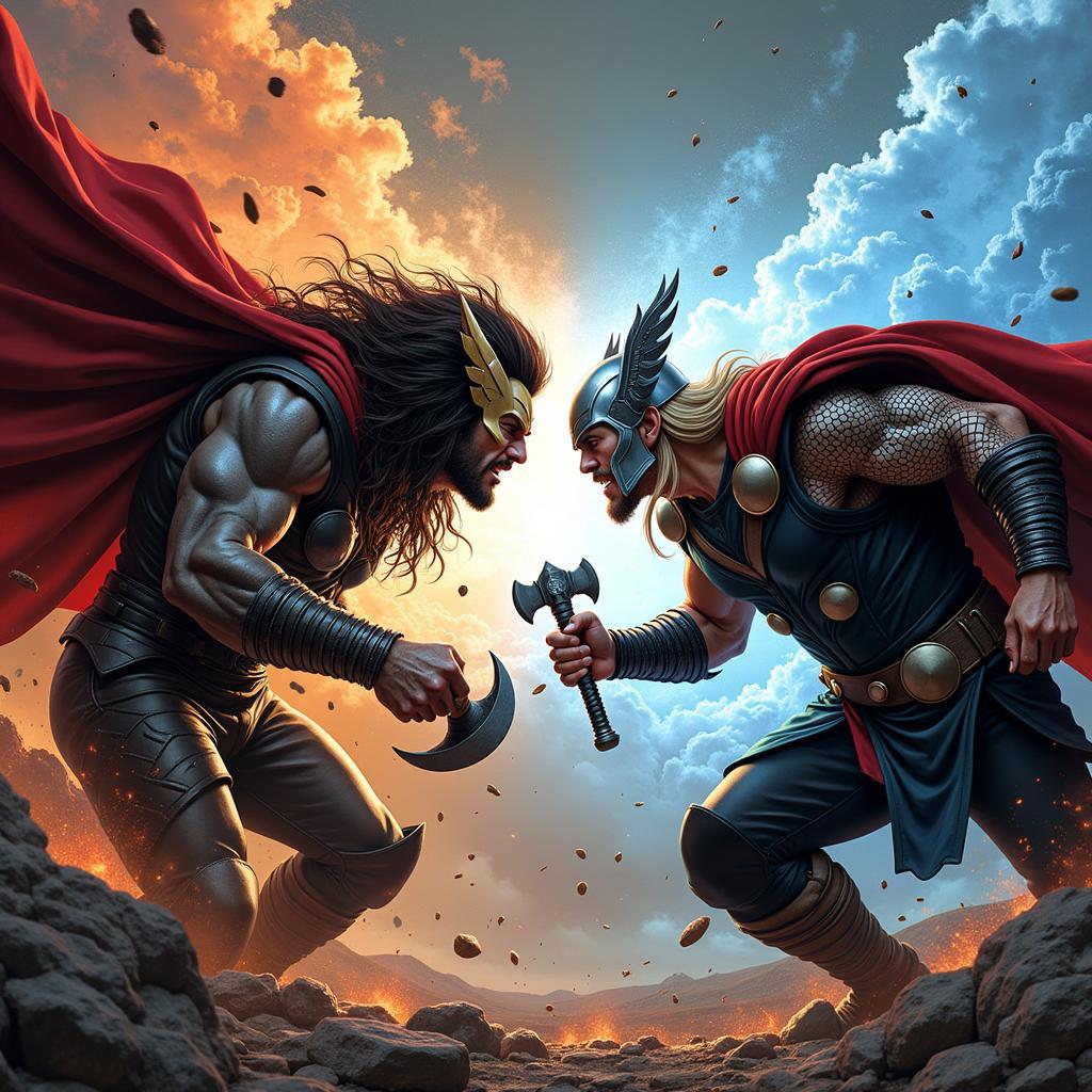 Ares vs Thor: Ai sẽ chiến thắng?