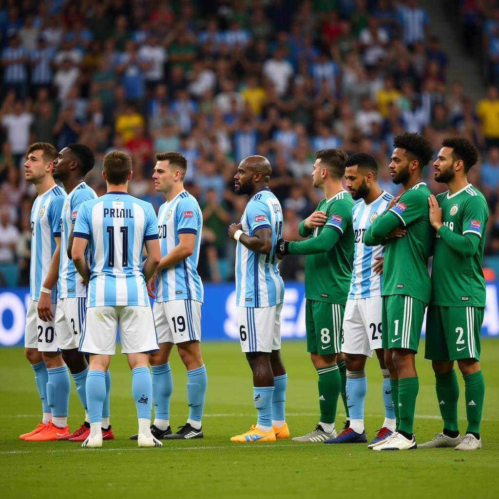 Argentina gặp Ả Rập Xê Út tại World Cup