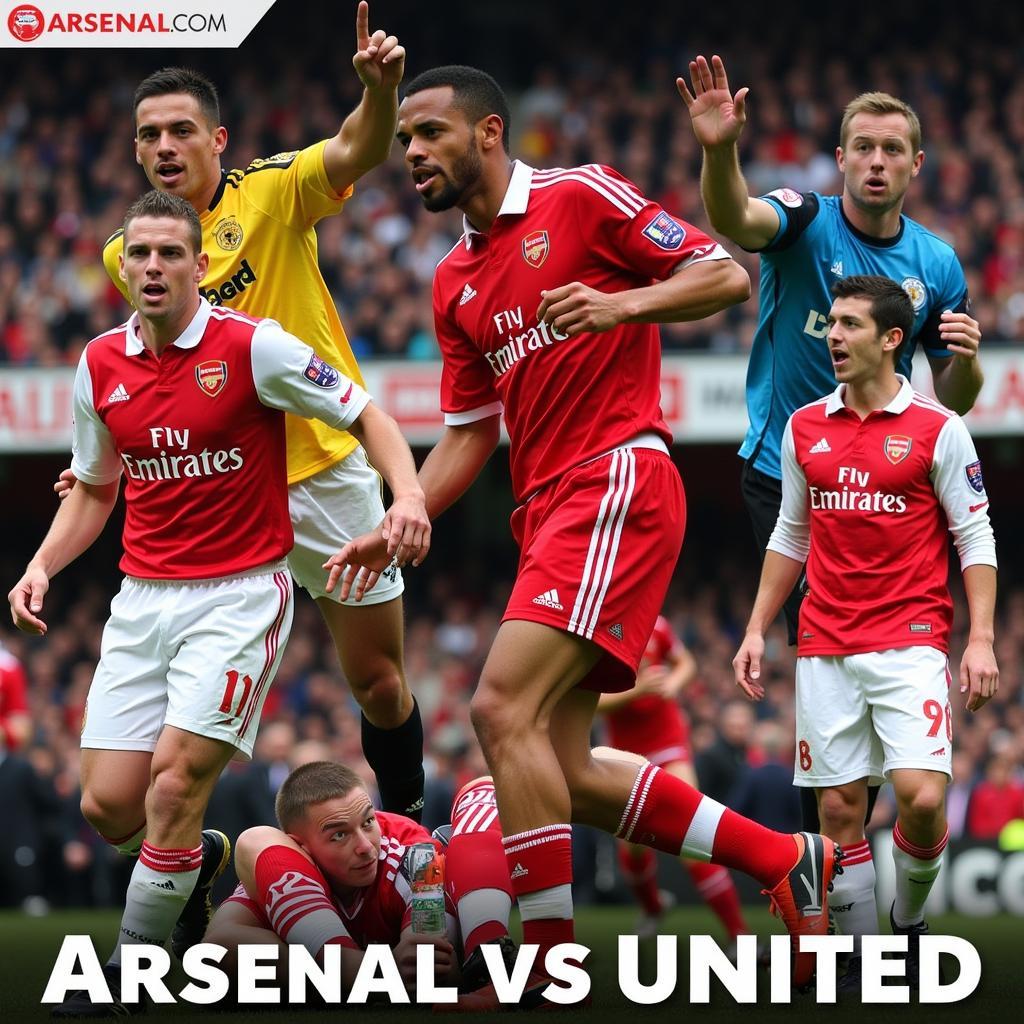 Arsenal vs MU: Những trận cầu kinh điển