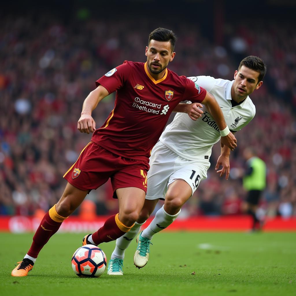 Trận đấu kinh điển AS Roma vs Liverpool