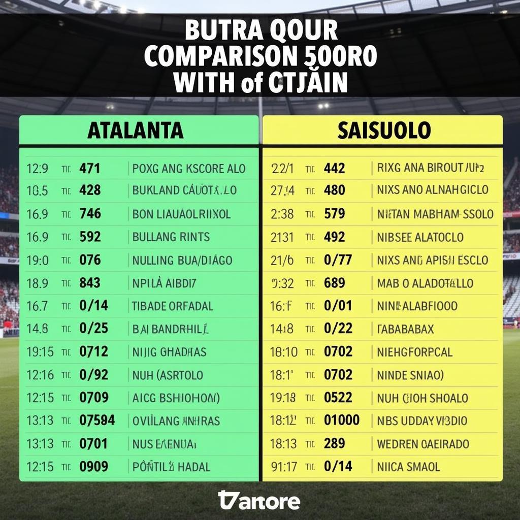 Soi kèo Atalanta vs Sassuolo