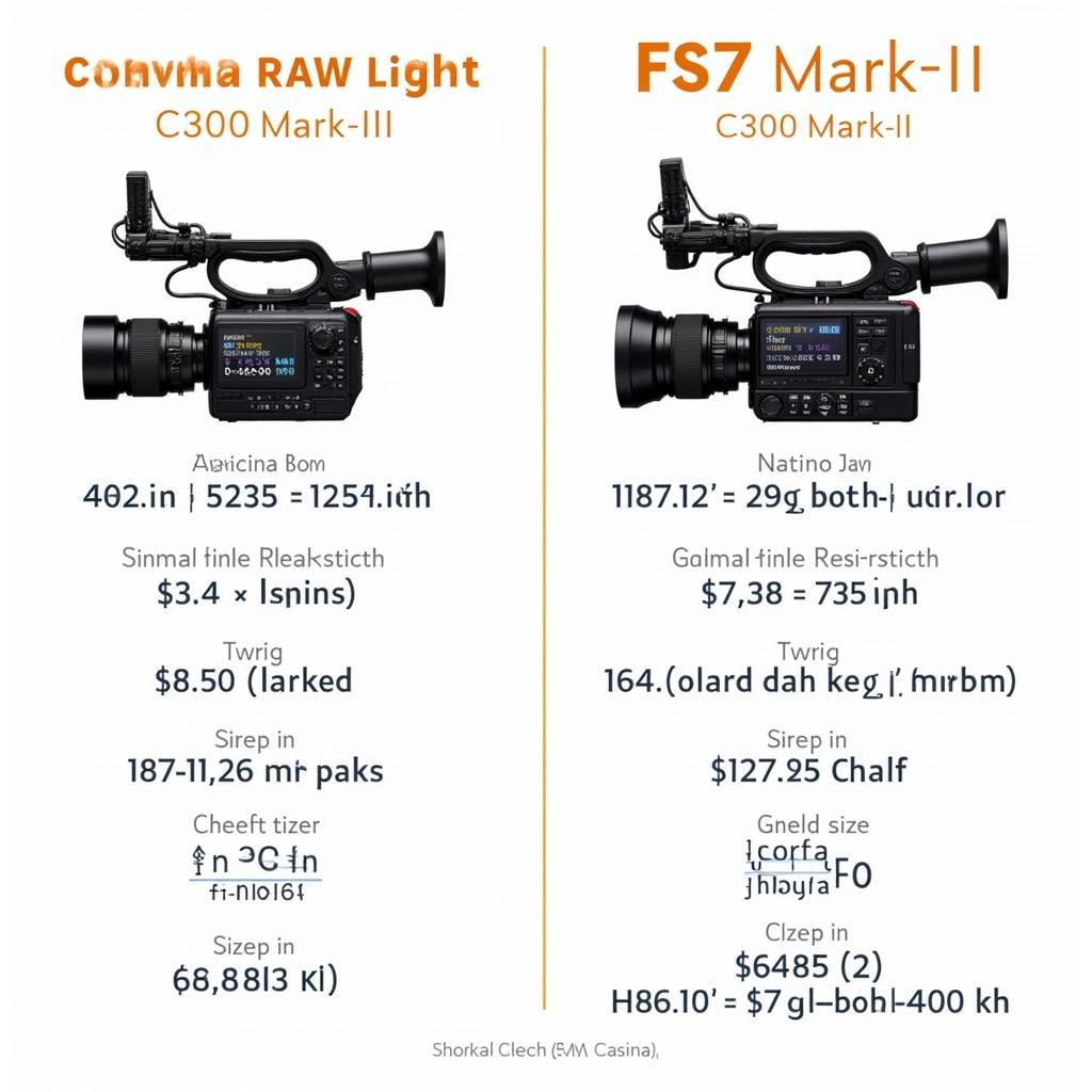 So sánh định dạng ghi C300 và FS7