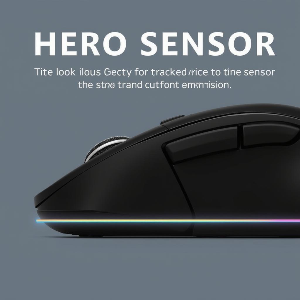 Cảm biến HERO trên Logitech G305 và G304