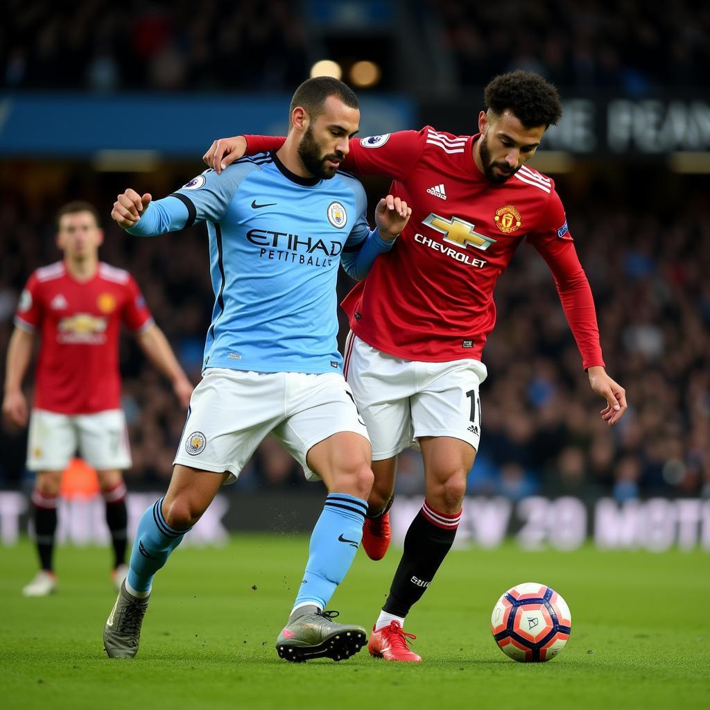 Cầu thủ Man City vs MU